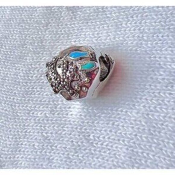 Disney The Little Mermaid Seashell Charm For Pandora Bracelet S925ALE Silver - Picture 7 of 7